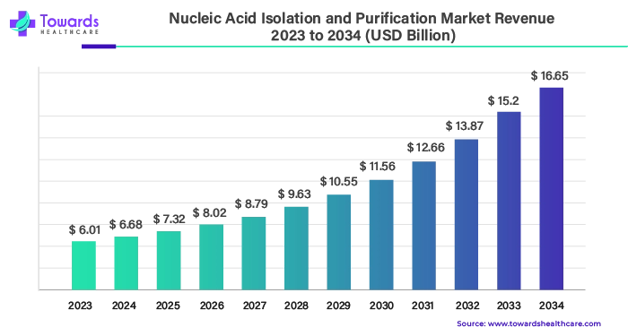 Nucleic Acid Isolation and Purification Market Revenue 2023 - 2034